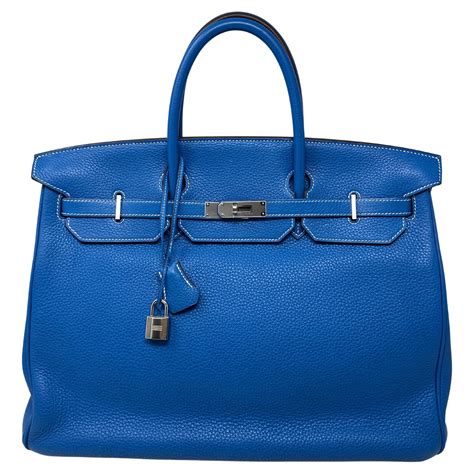 hermes birkin 40 blue|hermes birkin price range.